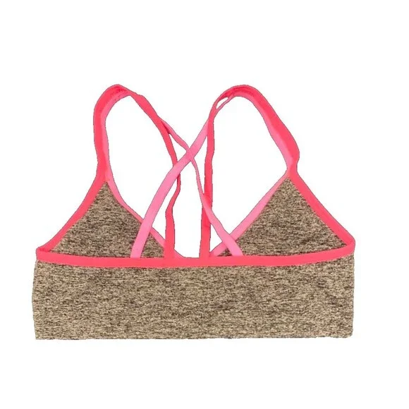 Fruit of the Loom Bra/Bralette~Lightly Padded~Gray/Pink~Girls size 36 NWOT - Picture 2 of 3